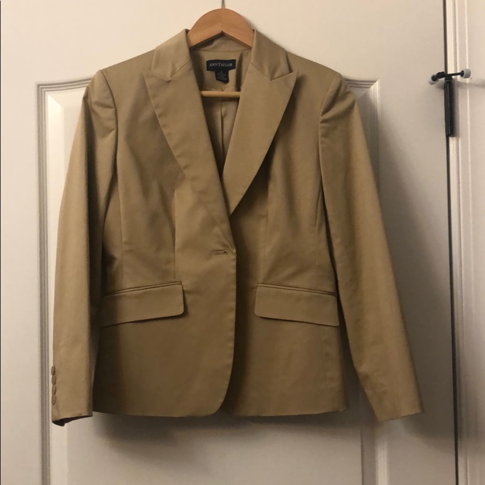 Khaki blazer